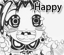 Children cartoon version of the first. sticker #10999756