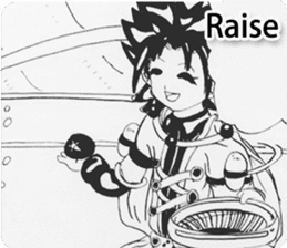 Children cartoon version of the first. sticker #10999759