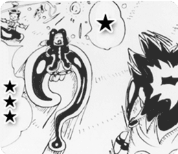 Children cartoon version of the first. sticker #10999760