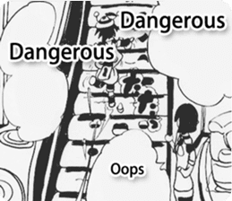 Children cartoon version of the first. sticker #10999766