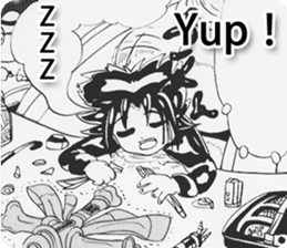 Children cartoon version of the first. sticker #10999782