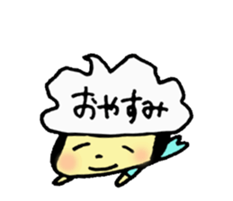 Balloon dwarf sticker #11000401