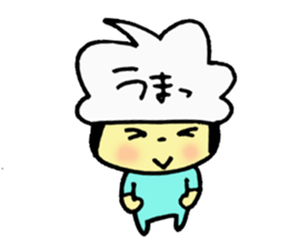 Balloon dwarf sticker #11000416