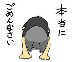 The name of this dog is ANKO Part2 sticker #11000760