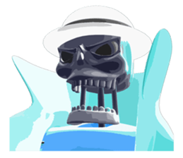 THESKULLHEADS sticker #11001035