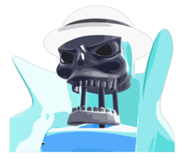 THESKULLHEADS sticker #11001035