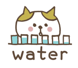 Cat H's health management! sticker #11001146