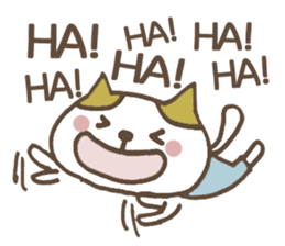 Cat H's health management! sticker #11001158