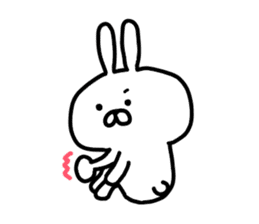Yururin Rabbit by yotty sticker #11001888