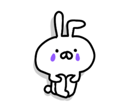 Yururin Rabbit by yotty sticker #11001890