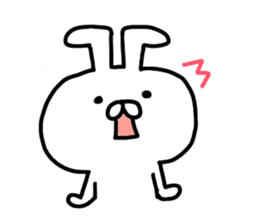 Yururin Rabbit by yotty sticker #11001899