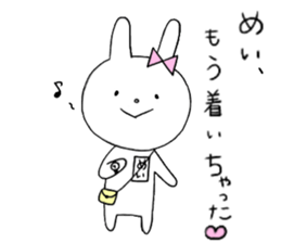 Mei of the rabbit ver.5 sticker #11002041
