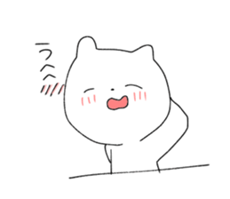 Geek cat and geek bear sticker #11002108