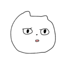 Geek cat and geek bear sticker #11002116