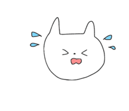 Geek cat and geek bear sticker #11002118