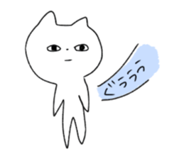 Geek cat and geek bear sticker #11002124