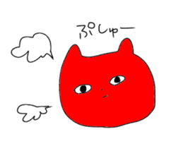 Geek cat and geek bear sticker #11002126