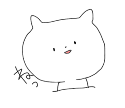 Geek cat and geek bear sticker #11002131