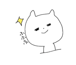 Geek cat and geek bear sticker #11002132