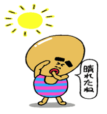 Daily life of Mr.egg 5 sticker #11002666