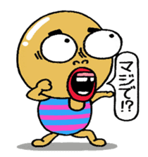 Daily life of Mr.egg 5 sticker #11002677