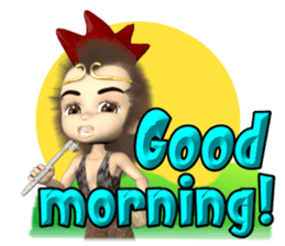 3d Ating &  Zozo sticker #11002716