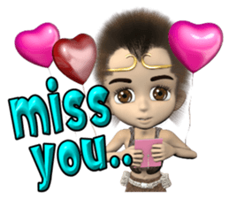 3d Ating &  Zozo sticker #11002726