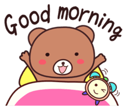 Bear 1 (English) sticker #11002786