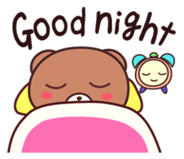 Bear 1 (English) sticker #11002787