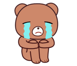 Bear 1 (English) sticker #11002798