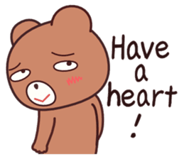 Bear 1 (English) sticker #11002812