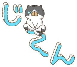 3D character and Cat sticker #11002867