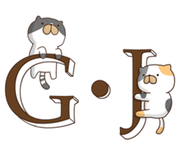 3D character and Cat sticker #11002872