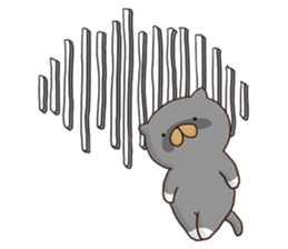 3D character and Cat sticker #11002898