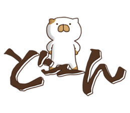 3D character and Cat sticker #11002902