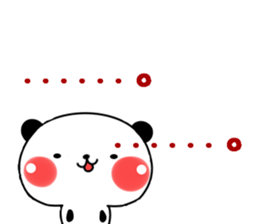 Baby baby panda sticker #11003277