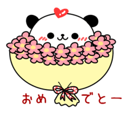 Baby baby panda sticker #11003279