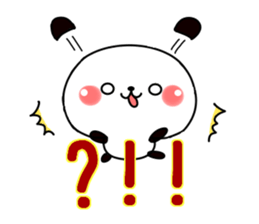 Baby baby panda sticker #11003285