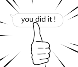 Hands will speak sticker #11003679