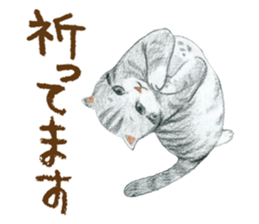 Warm and Fluffy Cats sticker #11003844