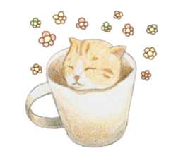 Warm and Fluffy Cats sticker #11003848