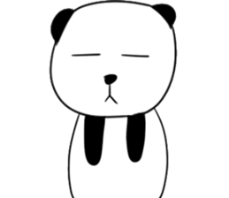 My cute panda~ sticker #11004505