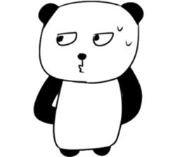 My cute panda~ sticker #11004507