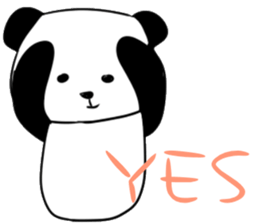 My cute panda~ sticker #11004515