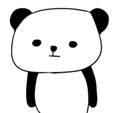 My cute panda~ sticker #11004527