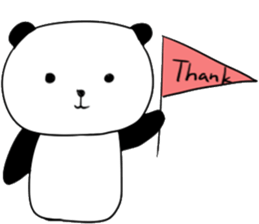 My cute panda~ sticker #11004537