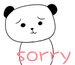 My cute panda~ sticker #11004542