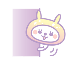 Dreamin' rabbit Hood sticker #11004784