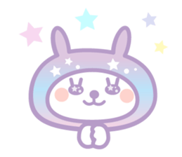 Dreamin' rabbit Hood sticker #11004789