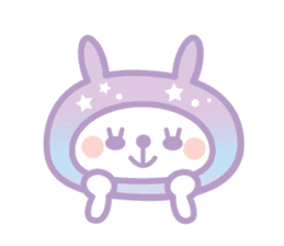 Dreamin' rabbit Hood sticker #11004817